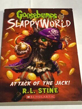 Attack of the Jack Goosebumps Slappyworld #2 Paperback R L Stine Scholastic Book